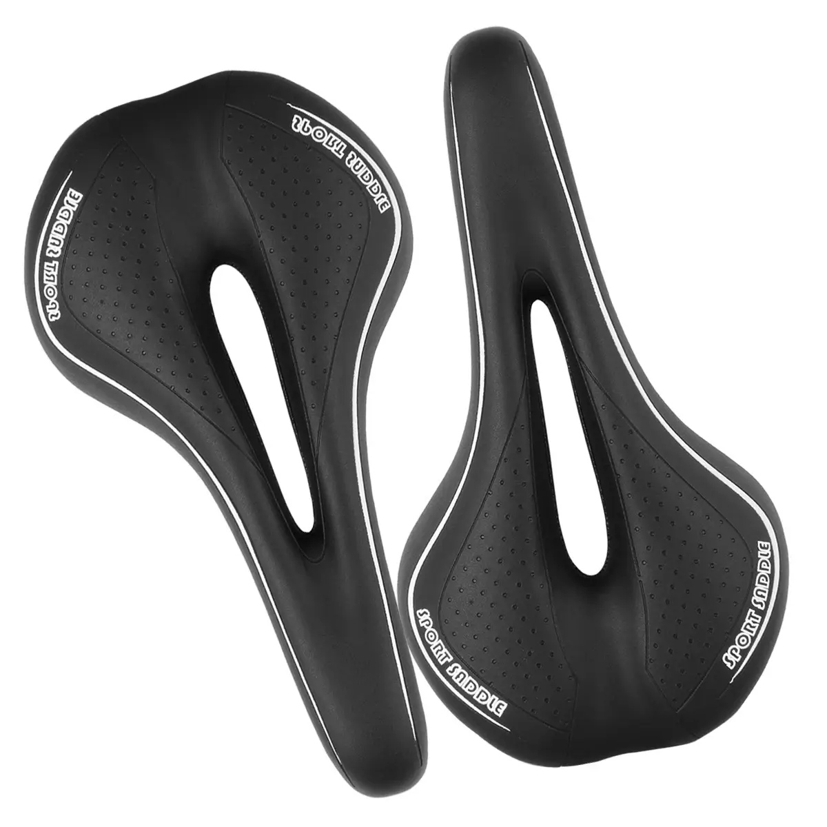 ComfortRide YF-1018 Mountain Bike Saddle-Black