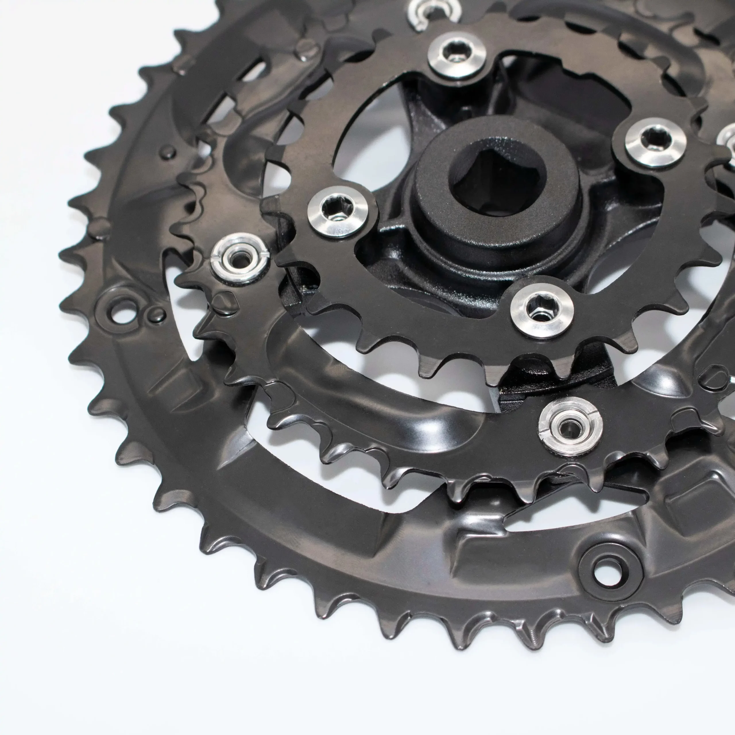 Mountain Bike Crankset 170mm 44T Aluminum Alloy with Bottom Bracket