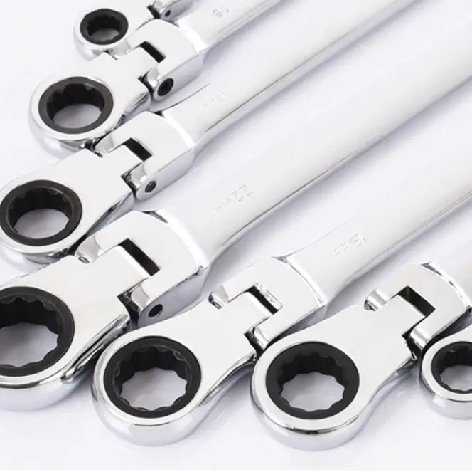 Pro-Grip Universal Ratchet Wrench Set