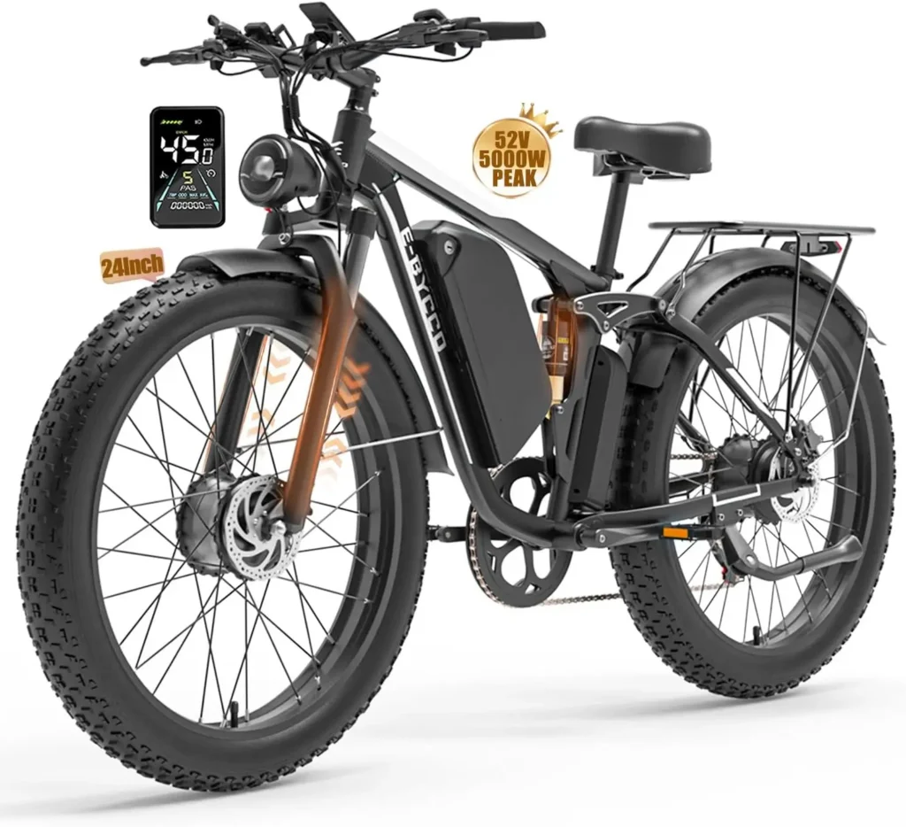 Bycco Electric Bike 5000W Peak Dual Motor
