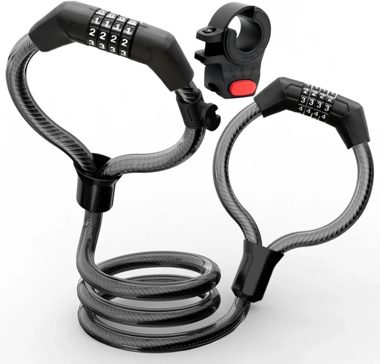 Dual-Core FlexiGuard | Resettable Combination Cable Lock for Bikes & Scooters