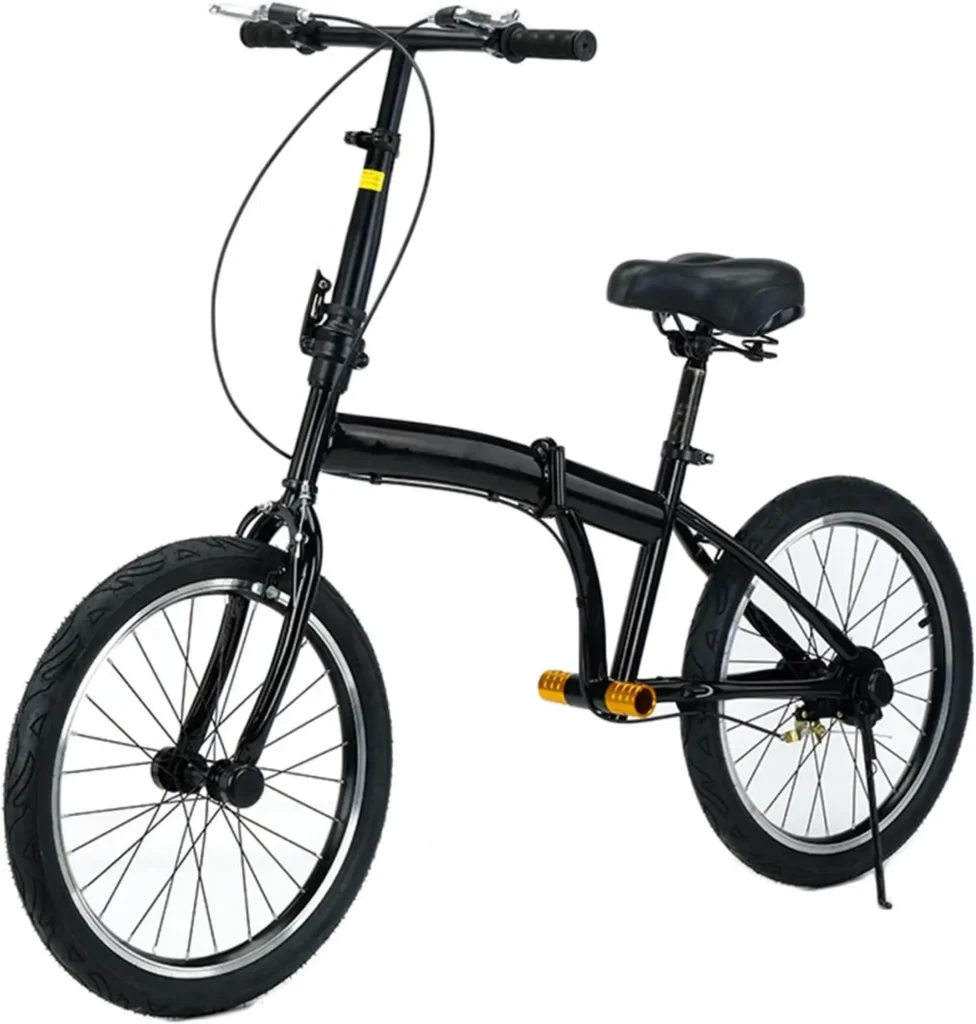 Folding Training Balance Bike with Handbrake