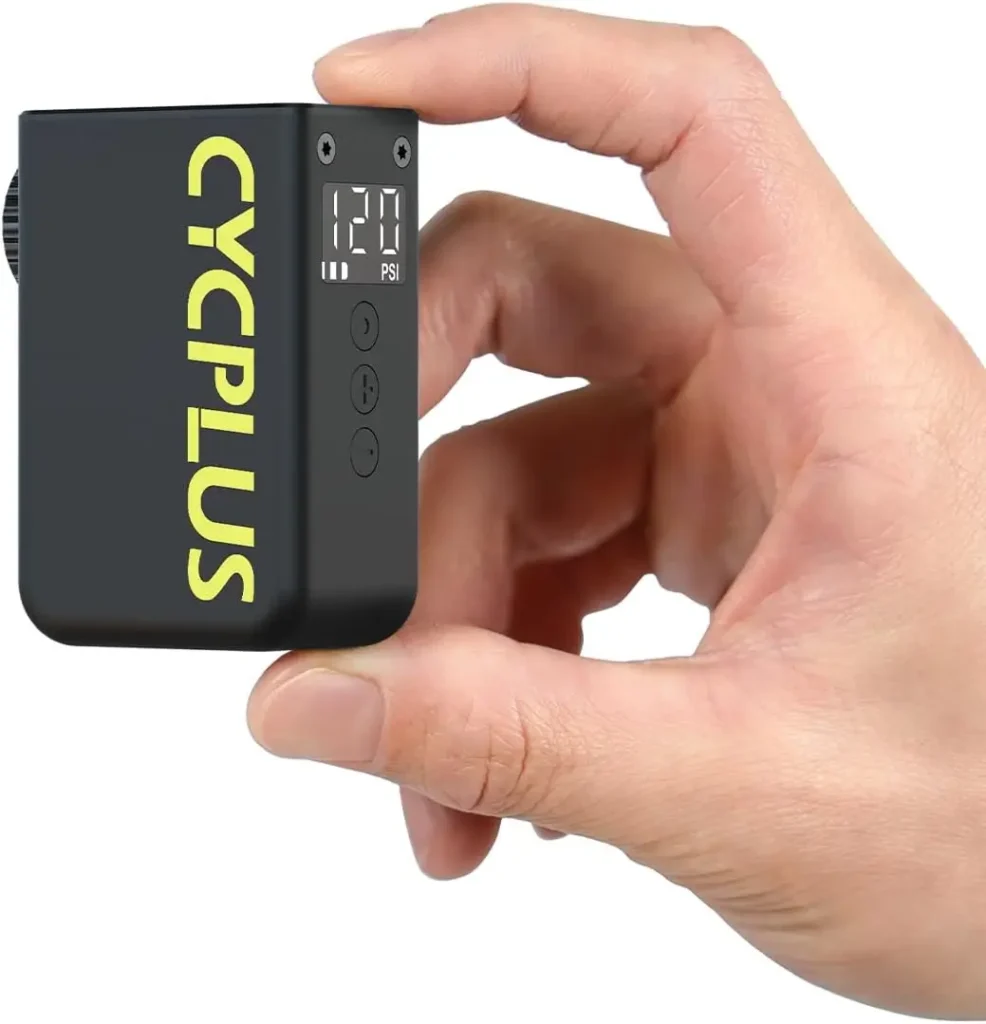 CYCPLUS AS2 Ultra Tiny Bicycle Pump with Gauge