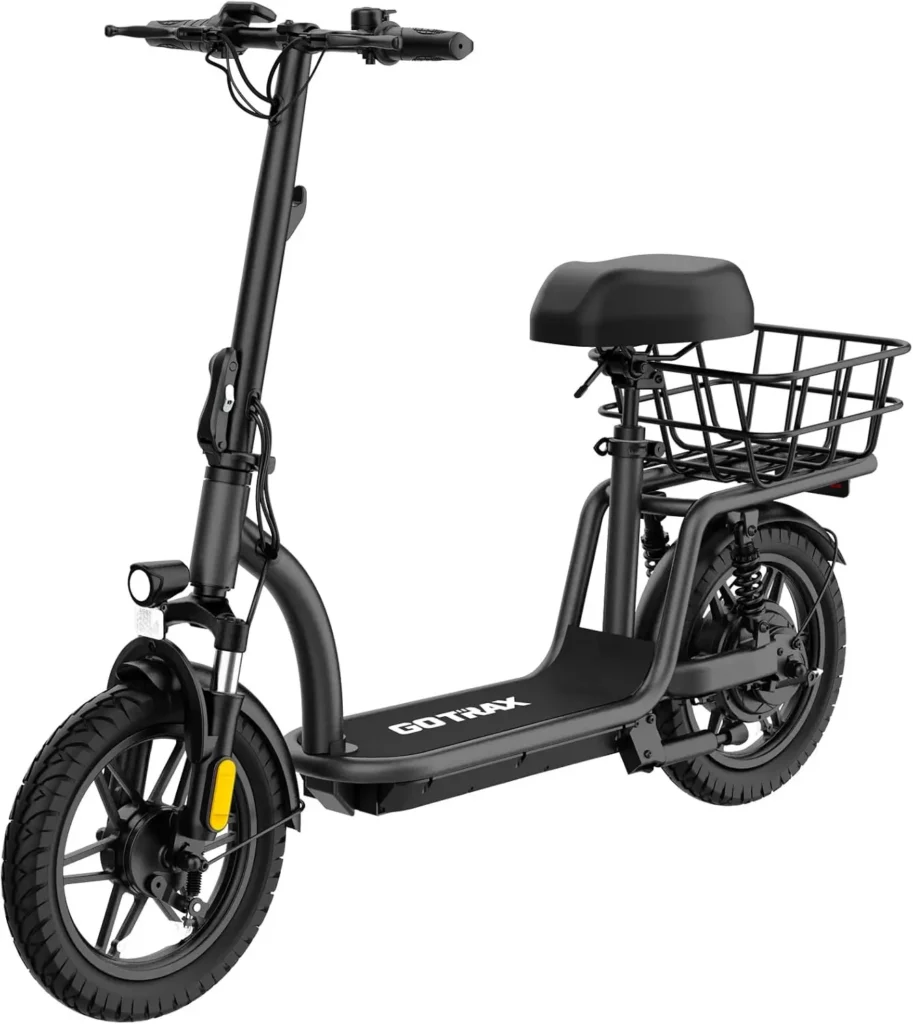 
Gotrax Adult Electric Scooter with Seat