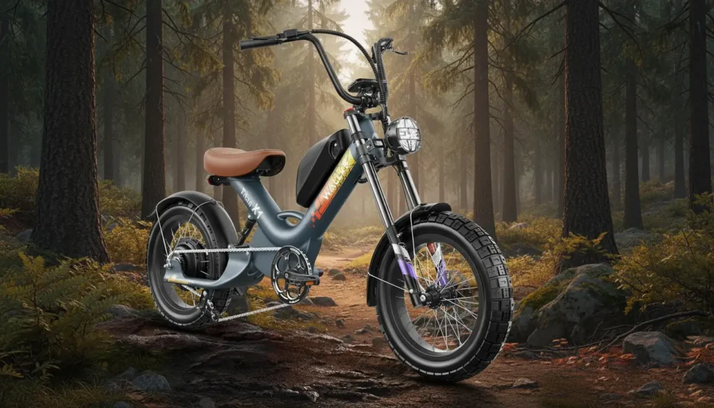 Wallke Titan X1 Lightweight Carbon Fiber Frame Electric Bike