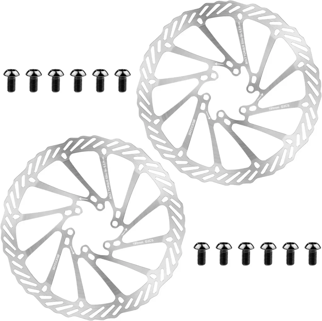 BUCKLOS MTB Disc Brake Rotor (140mm–203mm)