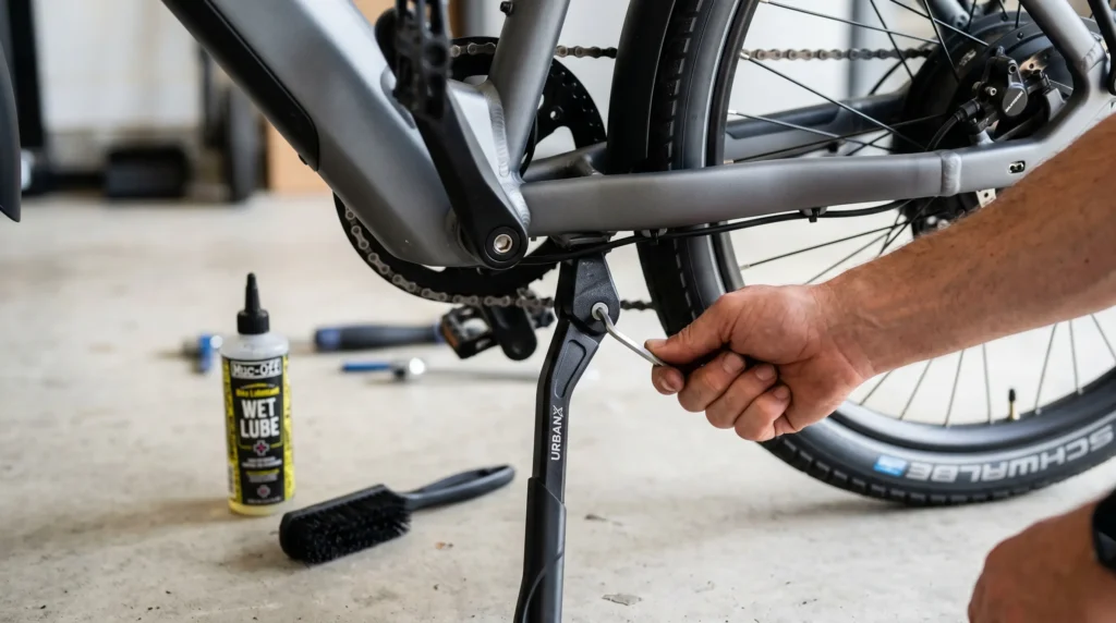 Fix a Stuck E-Bike Kickstand