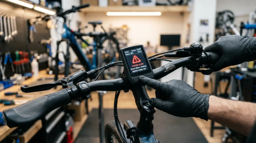 Read E-Bike Error Codes 