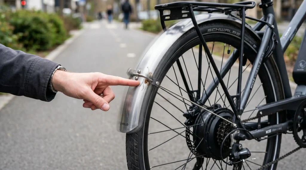 Tighten Loose E-Bike Fenders