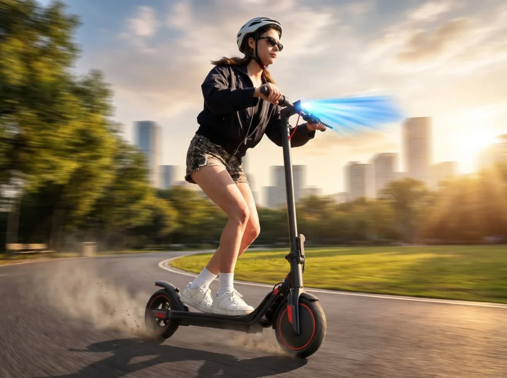 iScooter Electric Scooter Review: Carbon Black