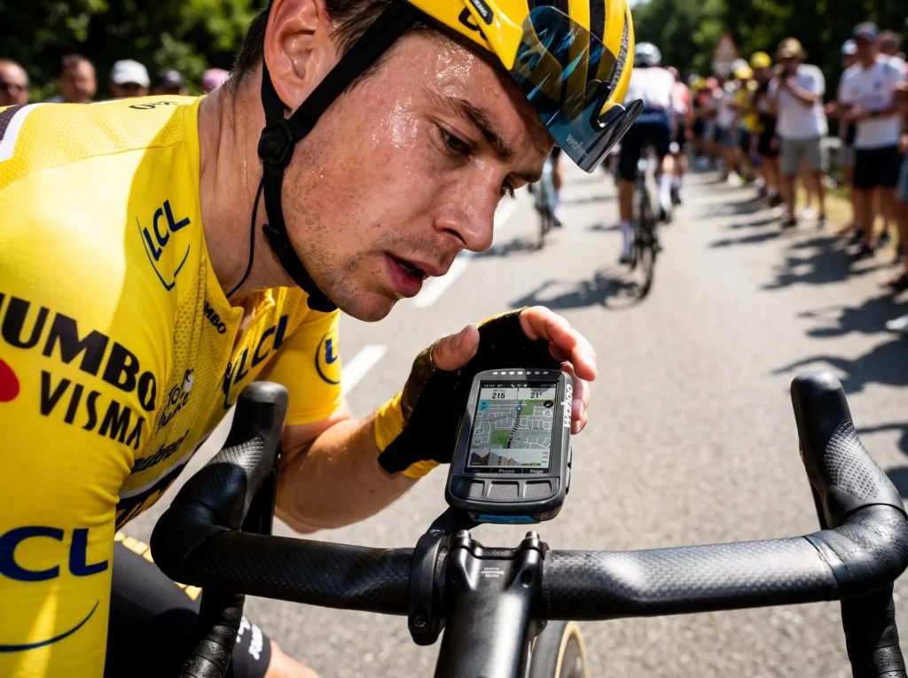 How a Tour de France Bike Computer Differs From Yours